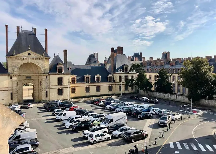 Vue Chateau Fontainebleau - Chez Lydia