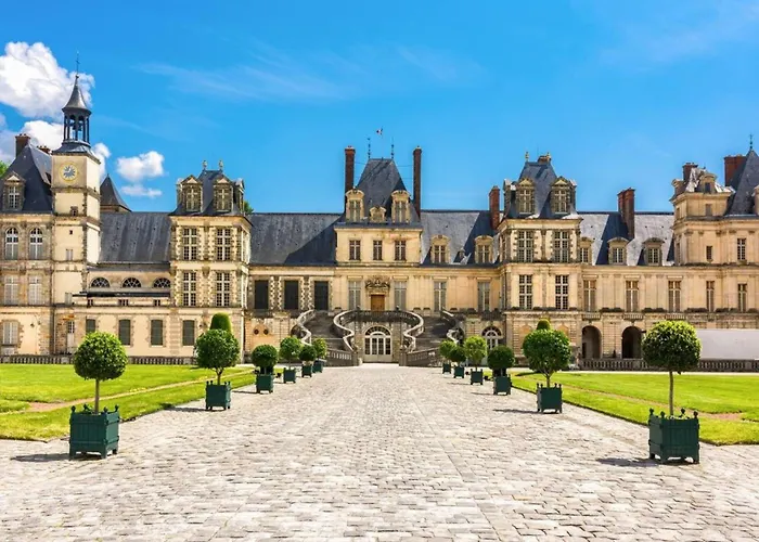 Vue Chateau Fontainebleau - Chez Lydia
